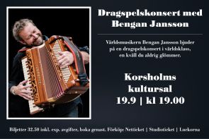 Dragspelskonsert med Bengan Jansson